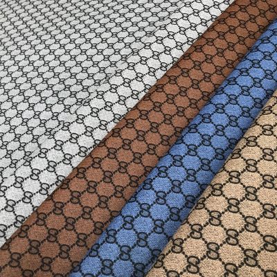 Carta impresa de GD PVC Bolsas de cuero falsas Bolso Cartera Cuenta telefónica Caja de paquete Tejido de cuero