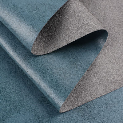 0.7mm PU Retro Cuero de microfibra para zapatos Eco amigable Confortable