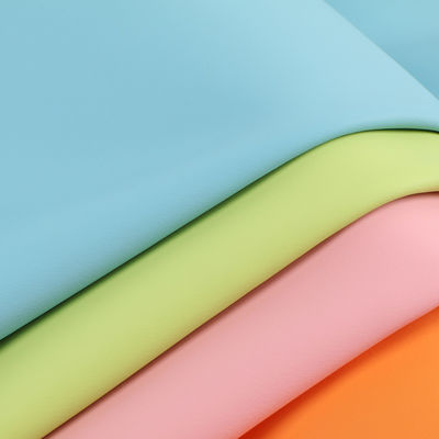 Tejido de cuero de silicona suave, libre de disolventes, resistente a los arañazos, cuero personalizado