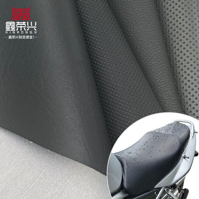 Patrones en relieve de PVC elástico Cuero sintético artificial para motocicleta Capa del asiento de la bicicleta Sofá Coche Materiales de cuero falsos