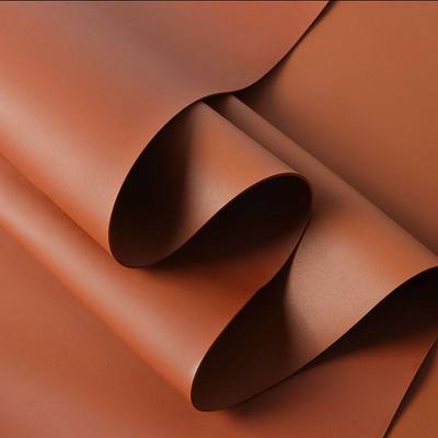 Funda de cartera de cuero sintético de grano arenoso rectificado de 1,3 mm Semi PU, zapatos, cuaderno, alfombrilla de mesa, tela de cuero