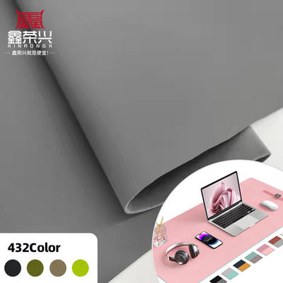 Cuero sintético de PU de microfibra de imitación con resistencia al despegue de 5 kg para zapatos, bolsos, cinturones, sofás, guantes, tela de cuero sintético