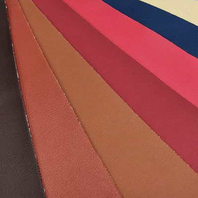 Cuero de PVC en recolección en relieve para cubiertas de asientos de automóviles Cuero de grano Napa