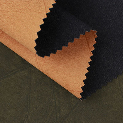 Denim Cheque prenda de vestir de cuero PU impermeable Bajo de algodón lavable