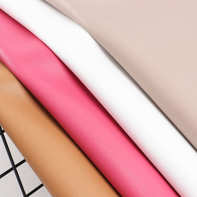 Napa Cuero de PU reciclado para bolsas basado en agua Ecológico de 1,0 mm de espesor