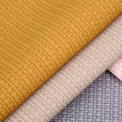 1.2mm Modelo de tejido elegante Bolso de cuero de PVC Placemat Papel de pared Decoración Caja cosmética Embalaje