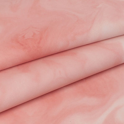 1.0mm Impresión digital de mármol de PVC de cuero falso fondo cepillado para bolso de mano