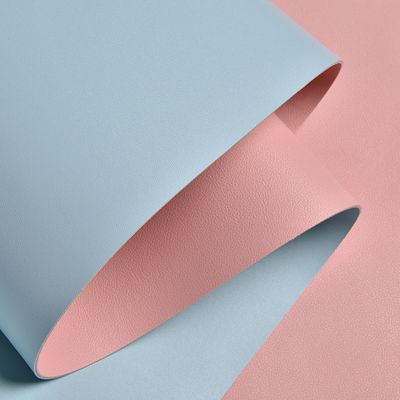 Bolsa impermeable de cuero artificial de PVC de dos lados de color mixto