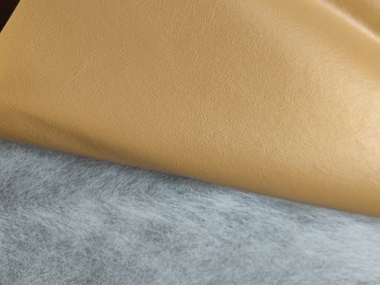 Cera de aceite PVC de embalaje de cuero no tejido 0.5 mm de cuero para bolsos