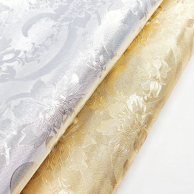 Envasado en caja de cuero de la serie dorada de cuero de PVC en relieve no tejido