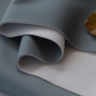 Tejido de tapicería de cuero falso de PVC Lichi Sofá de PVC Cuero resistente a los arañazos