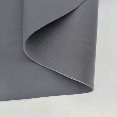 Imitación de microfibra de cuero PU resistente al desgaste zapatos de cuero falso de 1,4 mm de espesor