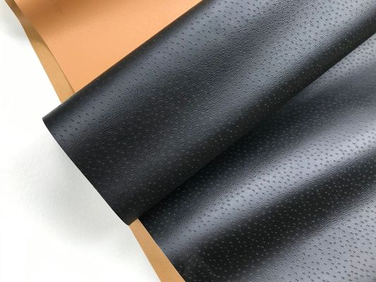 0.5mm Polyurethane PU Leather Respirable para zapatos Patrón de piel de cerdo