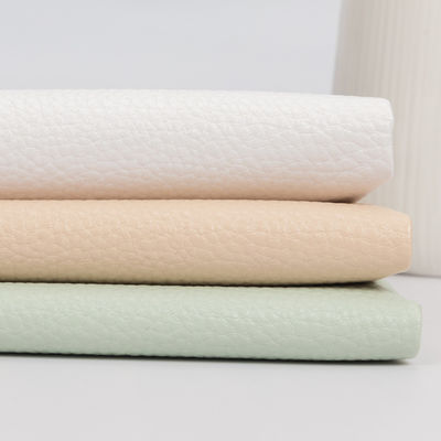 Asiento para automóviles Lichi de grano de tejido de cuero de PVC con patrón en relieve de 1,0 mm de espesor