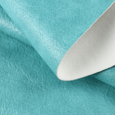 Bolso de mano de cera de aceite de color de cuero PU de 1,0 mm de espesor Ecológico