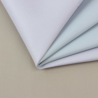 0.7mm Saffino PVC cuero para bolsas de punto de fondo resistente a la abrasión