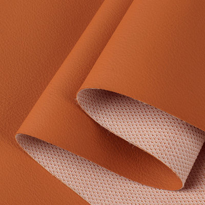 Revestimiento de alta gama de cuero de PVC con sensación de piel Sofá Muebles de cuero artificial