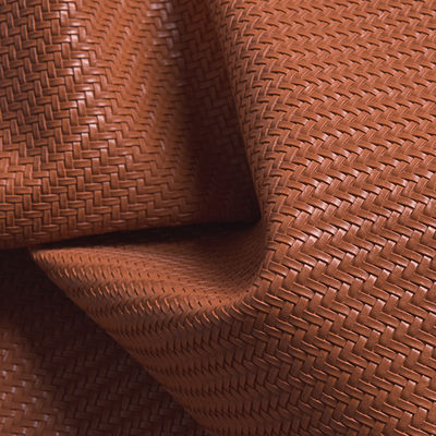 1.2mm Alfombra de paja tejido de PVC de cuero bolso de moda de decoración del hogar material de calzado