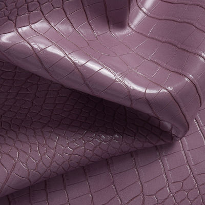 Bolso de mano cocodrilo Semi PU Tejido de cuero de 1,2 mm Personalizado