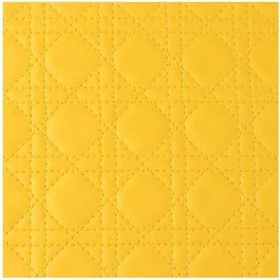 Cuero artificial de PVC impermeable para bolsas con patrón tejido bordado