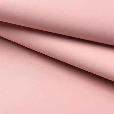 Cuero de PVC versátil para bolsas Tejido de cuero suede Nappa ignífugo