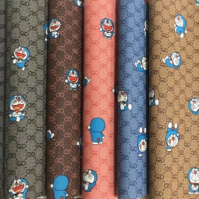 Impresión de dibujos animados GD Carta Jingle Cat PVC Bolsas de cuero falsas Cuenta telefónica Caja de paquete Tejido de cuero