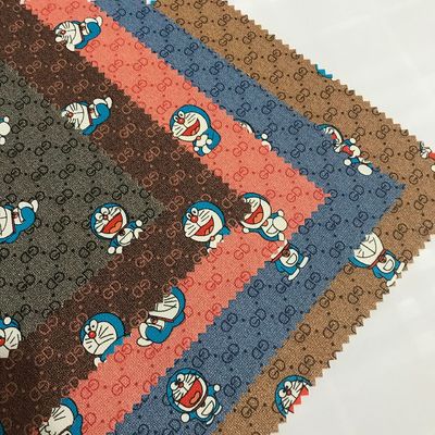 Impresión de dibujos animados GD Carta Jingle Cat PVC Bolsas de cuero falsas Cuenta telefónica Caja de paquete Tejido de cuero