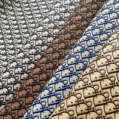 Cartas impresas PVC Bolsas de cuero falsas Bolso Cartera Cuenta telefónica Caja de paquete Tejido de cuero