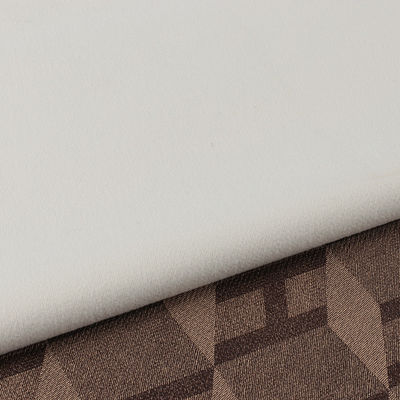 Tejido de cuero artificial de PVC Bolso de mano impreso retro Imitación de cuero genuino