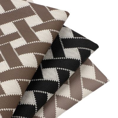 Tela de cuero impresa decorativa de PVC para bolsas personalizada