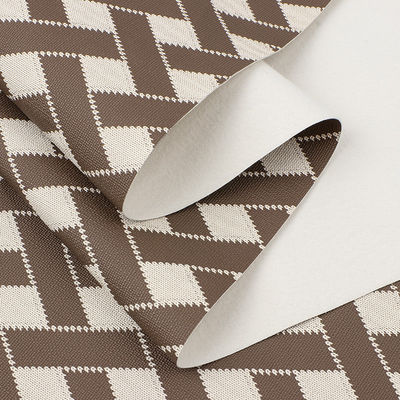 Tela de cuero impresa decorativa de PVC para bolsas personalizada