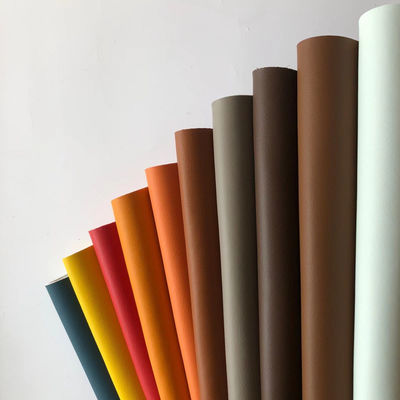 1.4mm Sofá de cuero de microfibra de silicona de cuero compuesto de microfibra