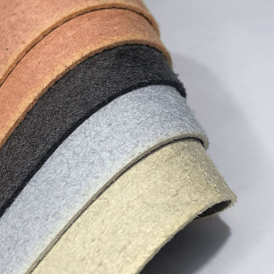 Sofá Litchi de cuero de microfibra Eco amigable Tapicería Tejido de cuero