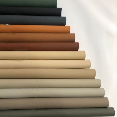 Sofá de alta gama de cuero de microfibra reciclado de imitación de cuero de vaca