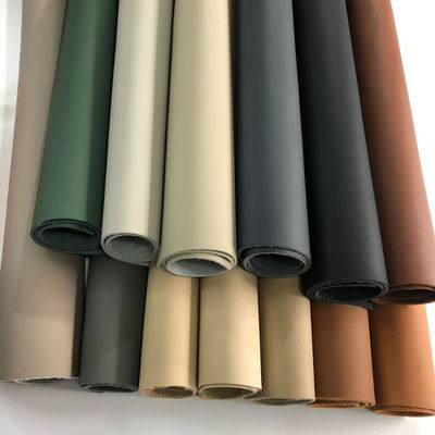 Sofá de alta gama de cuero de microfibra reciclado de imitación de cuero de vaca