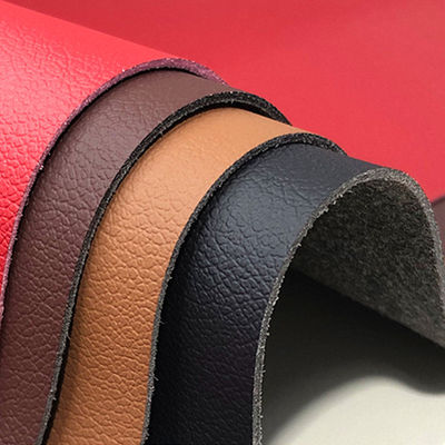 Motor de patrón de piel de microfibra para asiento de coche de tejido de cuero artificial ético