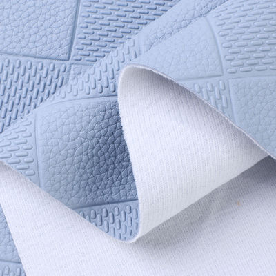 1.1mm Alfombras para suelos de automóviles De cuero Diamante Relieve de PVC de cuero