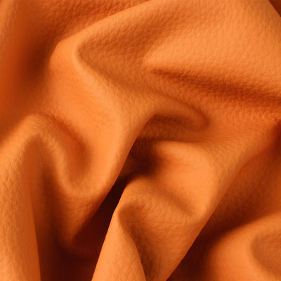 Sofá de alta gama de PVC cuero de 1,0 mm de espesor muebles Litchi cuero falso