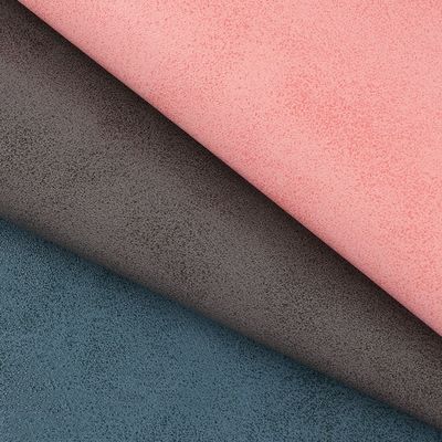 0.7mm PU Retro Cuero de microfibra para zapatos Eco amigable Confortable