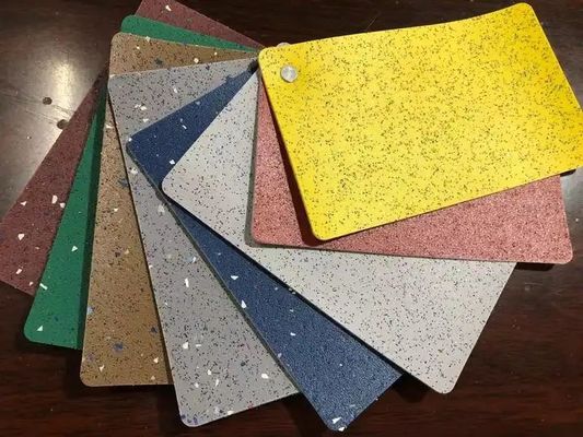 Resistencia a la abrasión Alfombras de suelo de automóviles Cuero 2m Cuarzo Vinyl Pisos de azulejos Cuero