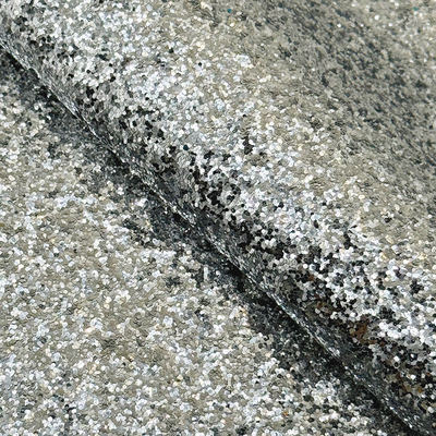 Cuero sintético de PVC de brillo grueso para calzado joyería artesanía bolsa de equipaje cajas de embalaje material de cuero falso