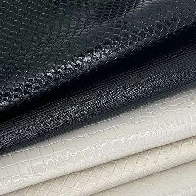 Funda de teléfono de cuero sintético de PVC, manualidades, muebles, brillante, brillante, con relieve, con función elástica, forro impermeable para sofá