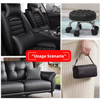 Cuero sintético de 160 cm de ancho para alfombrillas de coche, asientos de coche, resistente a los arañazos, impermeable, cuero de PVC en relieve para sofá, silla, muebles