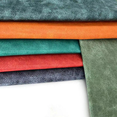 Tejido de cuero sintético impreso en PVC con patrón de explosión de aceite, impermeable para cuaderno / mantel / caja de embalaje de carcasa de teléfono para manualidades y bolsos