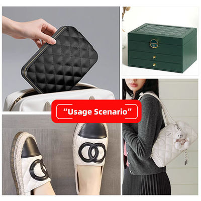 PVC de 1,8 mm de grosor con bordado y relieve a rayas, cuero sintético de imitación, impermeable, para bolsos, manteles, zapatos, carteras, decoración, cinturones y sofás