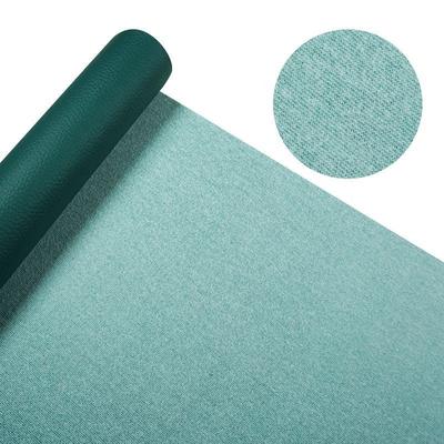 Cuero sintético de grano de PVC Litchi para muebles 54" de ancho