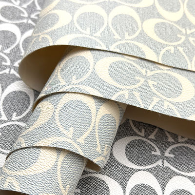 Cuero falso de PVC impermeable para bolsos, artesanías y decoración del hogar