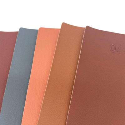 Piel sintética con respaldo de tela PVC para muebles, 140cm de ancho