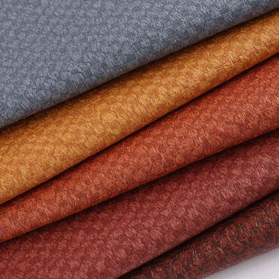 Tela de cuero sintético Semi PU Leatherite Tech Cloth - Resistente a la abrasión