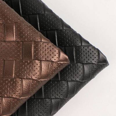 Revestimiento de asiento de coche de cuero sintético de PVC resistente a la abrasión